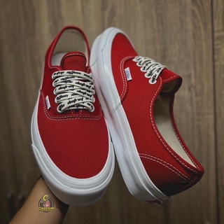 Vans clearance red sale