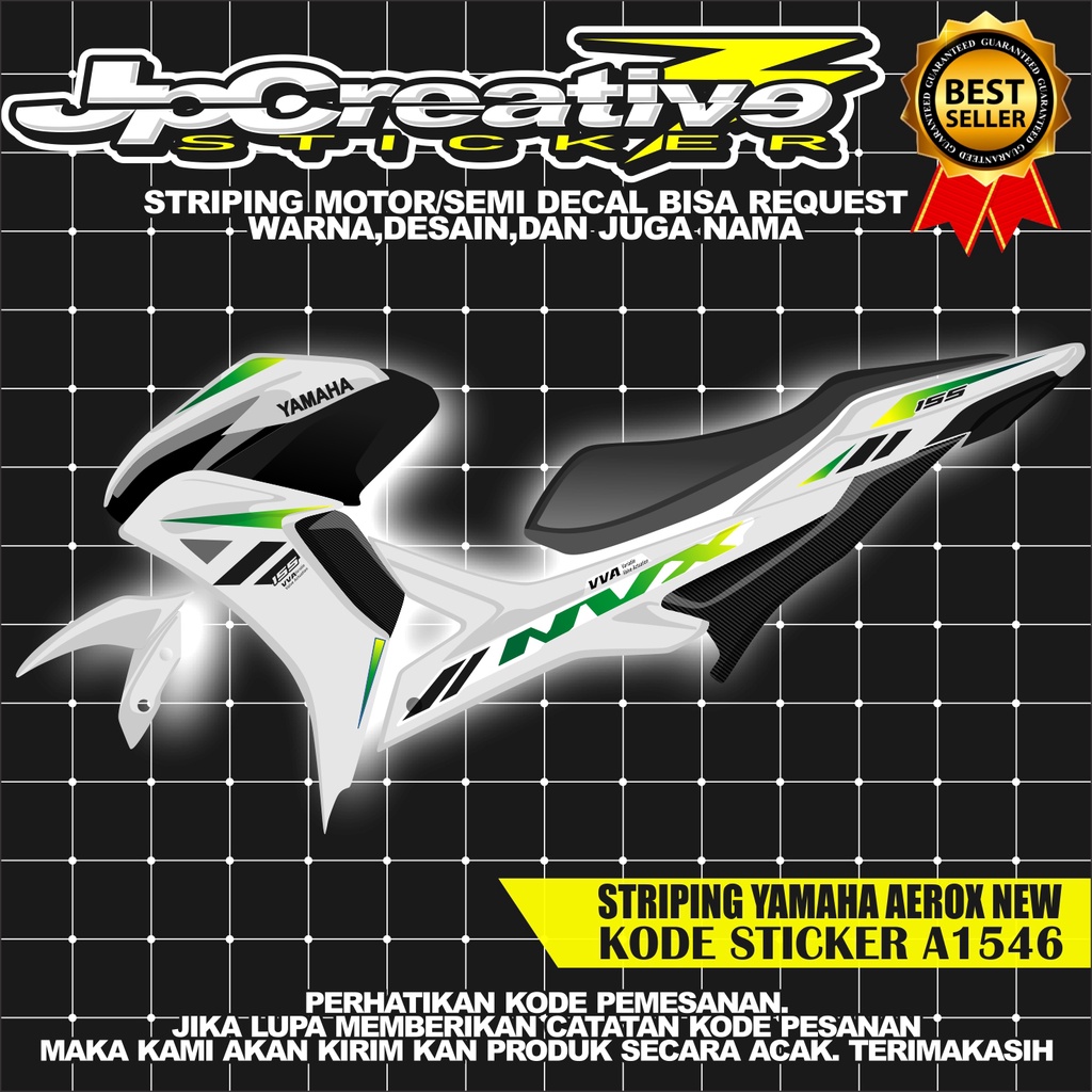 Aerox Striping New Nvx Connected Style Malaysian Street Shopee Philippines