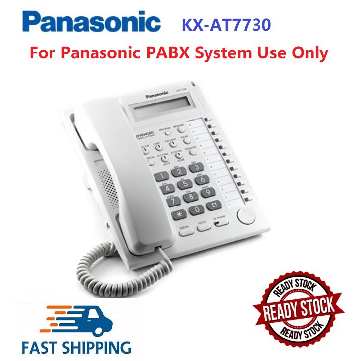 Panasonic Proprietary Analogue Phone KX-AT7730 KX-T7730 KX-T7730X ...