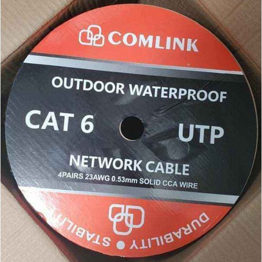 lan cable 10 Meters Cat6 Outdoor / Indoor Lan Cable ( Crimped