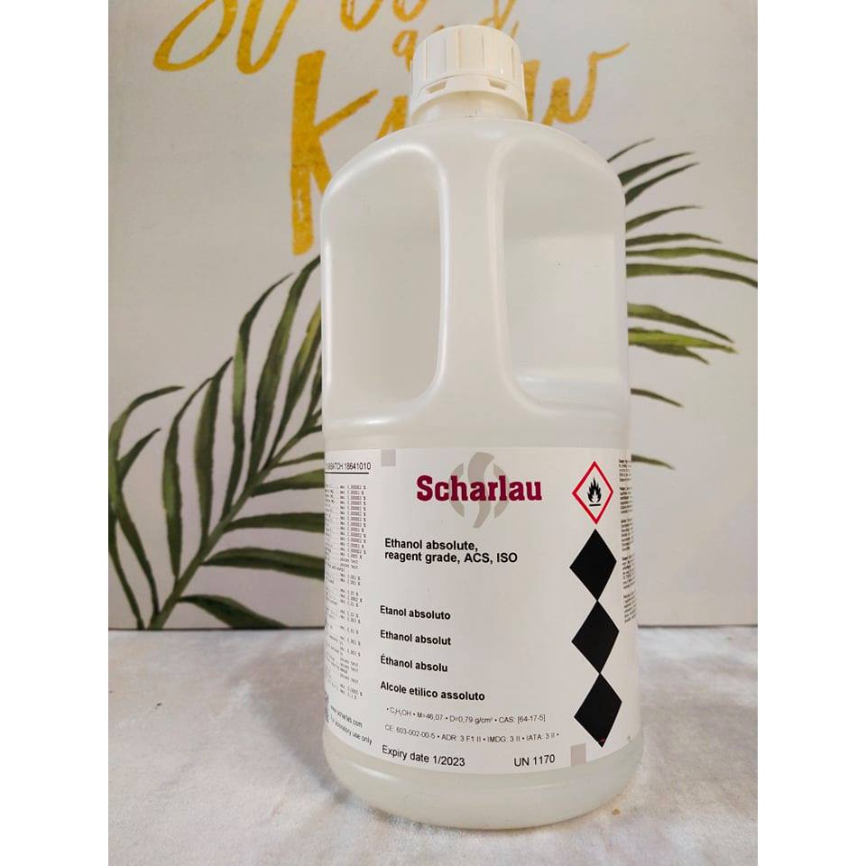 Scharlau Ethanol Absolute Reagent Grade, ACS, ISO 2.5L Shopee Philippines
