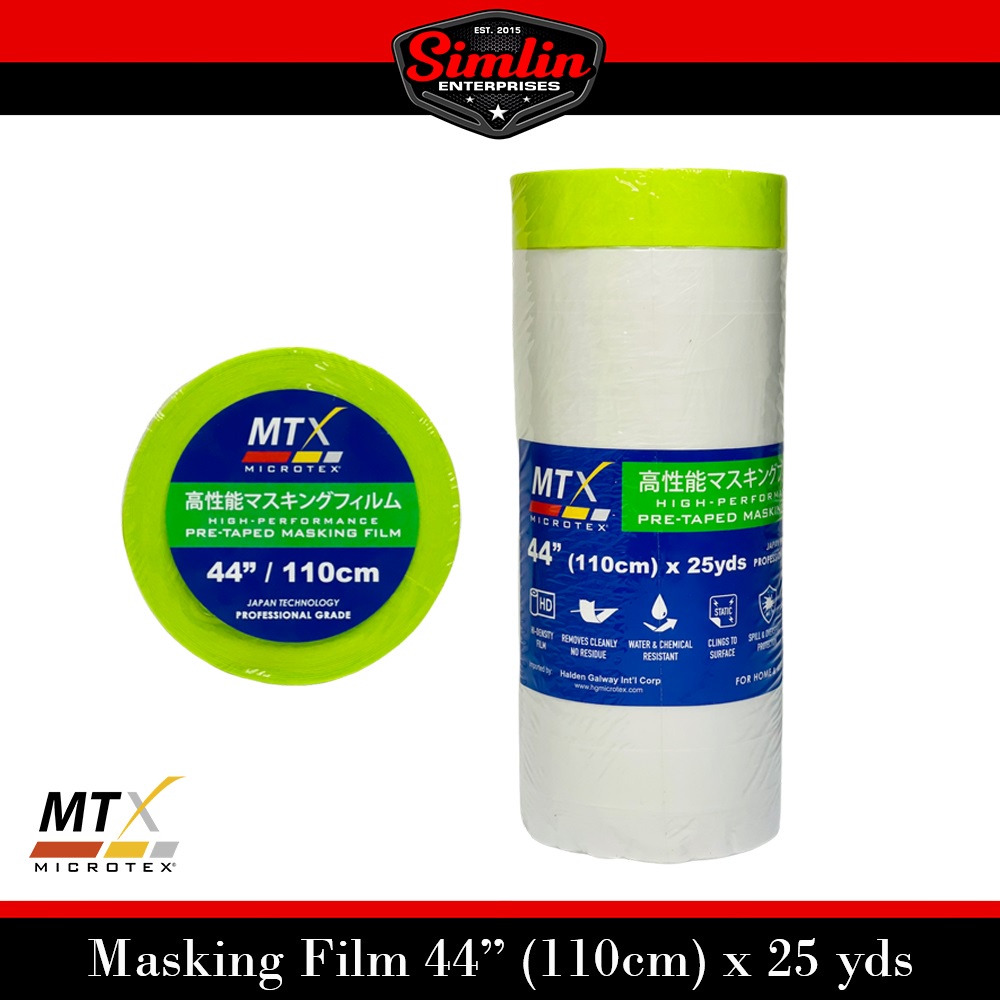 Masking Film Microtex MTX High Performance Pre Taped Masking Film ...