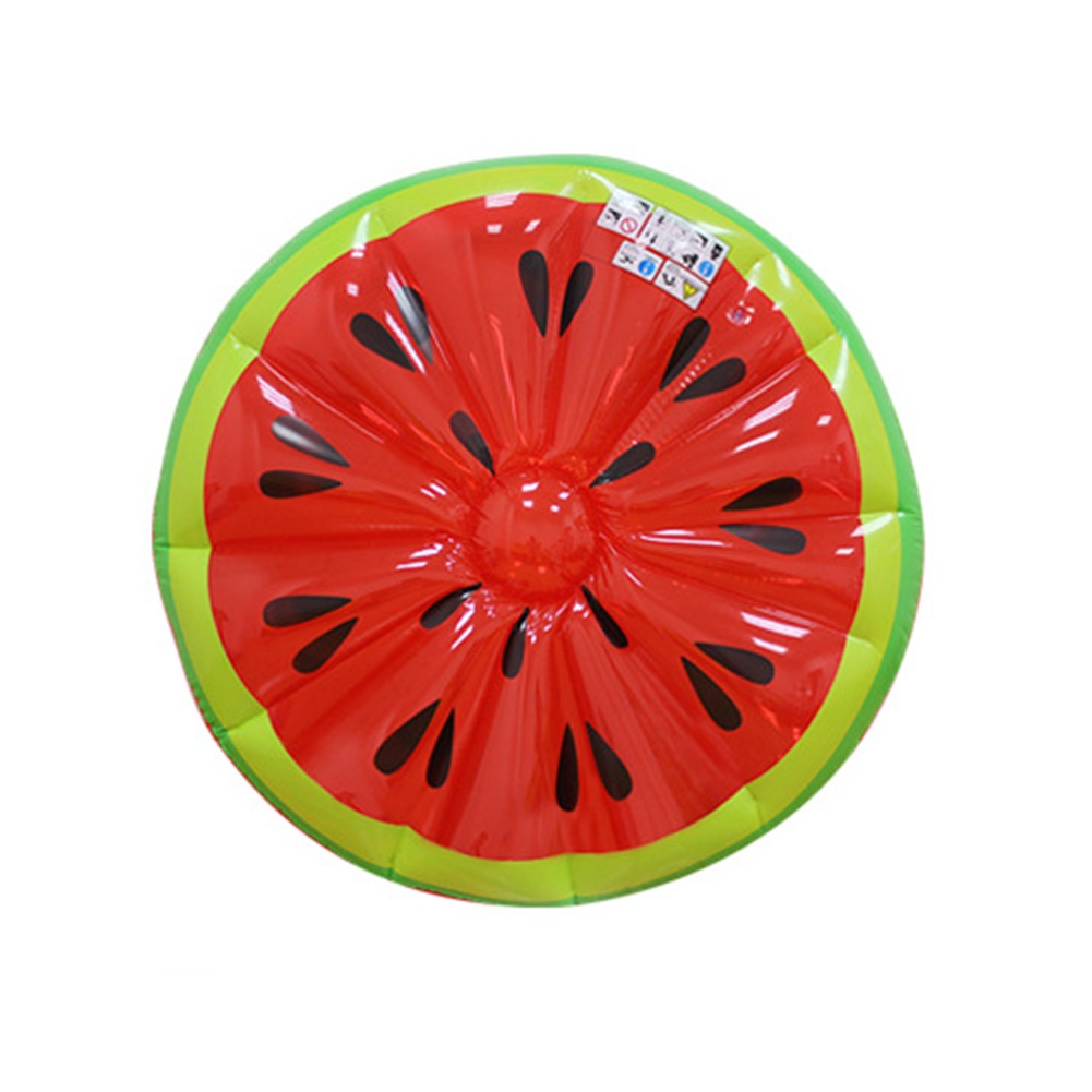 Inflatable Watermelon Floating Raft Row Water Float Bed Air Mattress