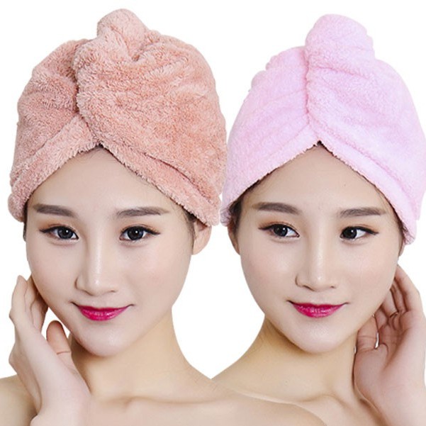 Ladies Magic Quick Dry Bath Hair Drying Towel ( Hair Dryer Cap ...