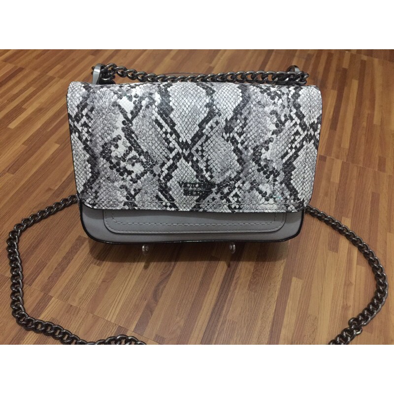 Grey hotsell snake bag