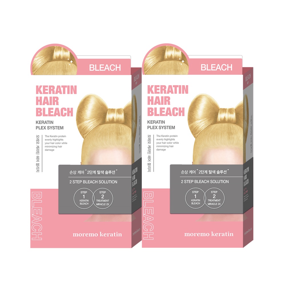 Moremo Keratin Hair Color (Formula1 60g + Formula2 60g) Shopee