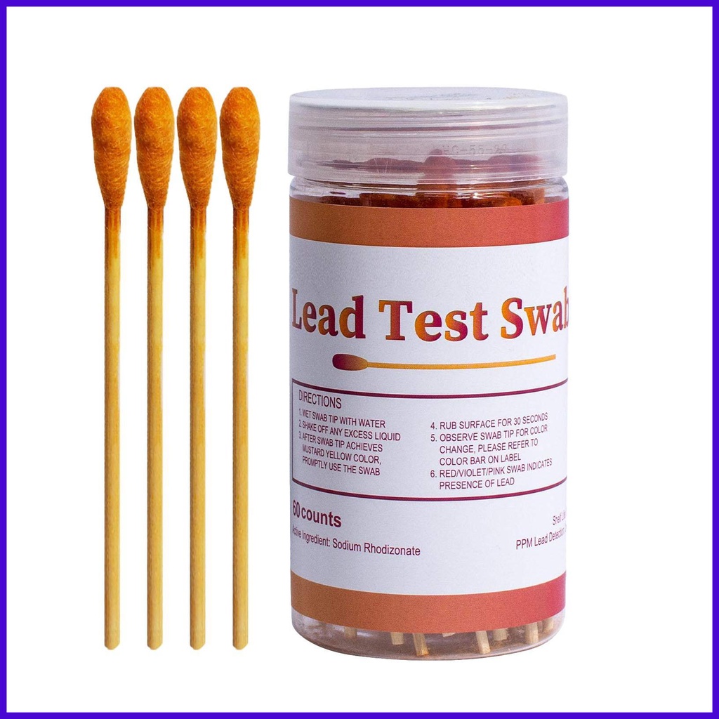 Lead Testing Strips 30pcs Test Swabs Instant Lead Test Kit Sensitive