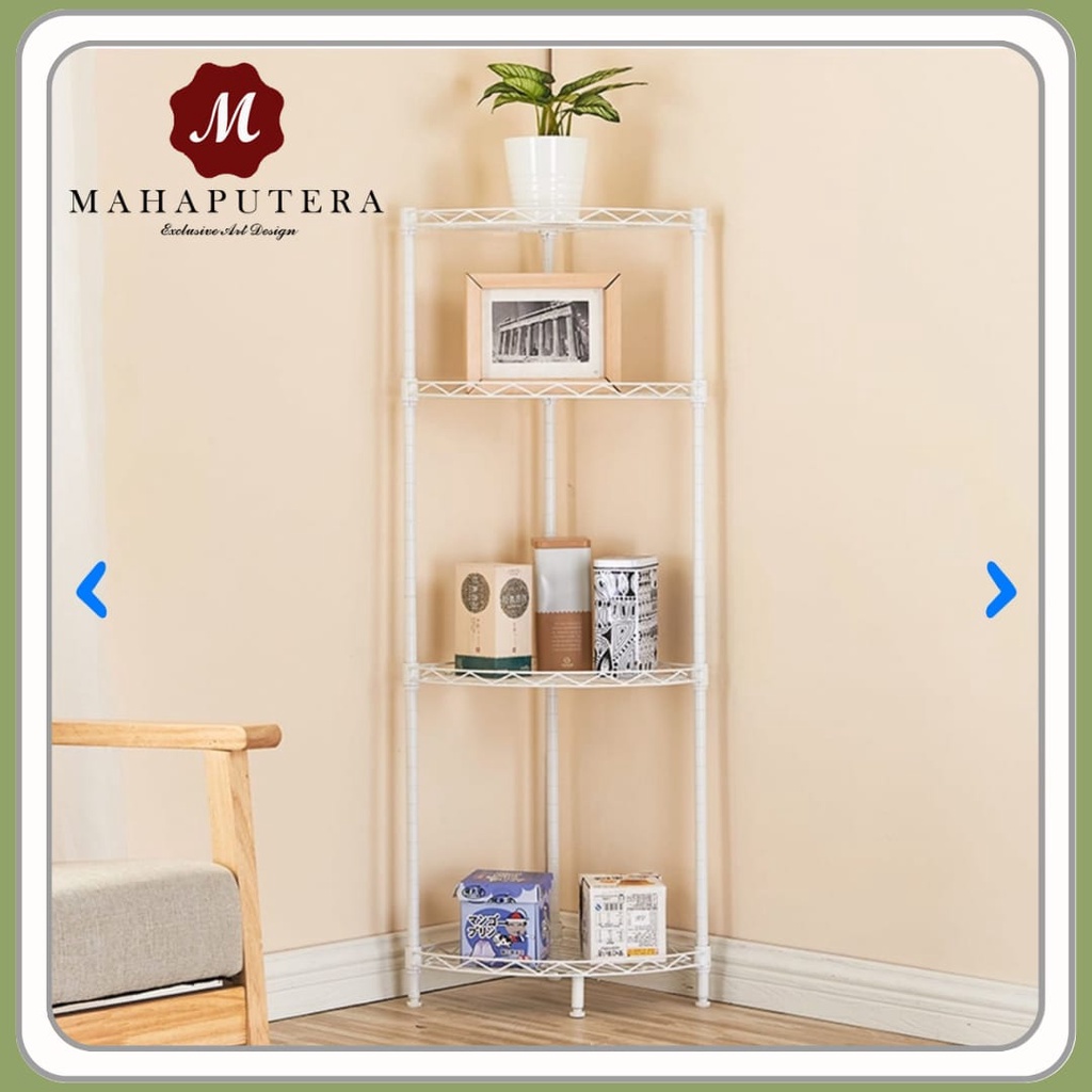 Angle Rack / Iron Shelf KRISBOW 4 Levels Shopee Philippines