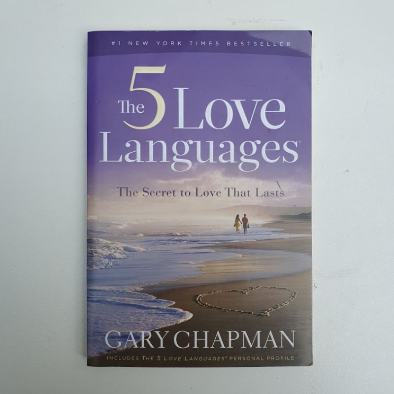 Gary Chapman The Five Love Languages Paperback Books Shopee Philippines 1069