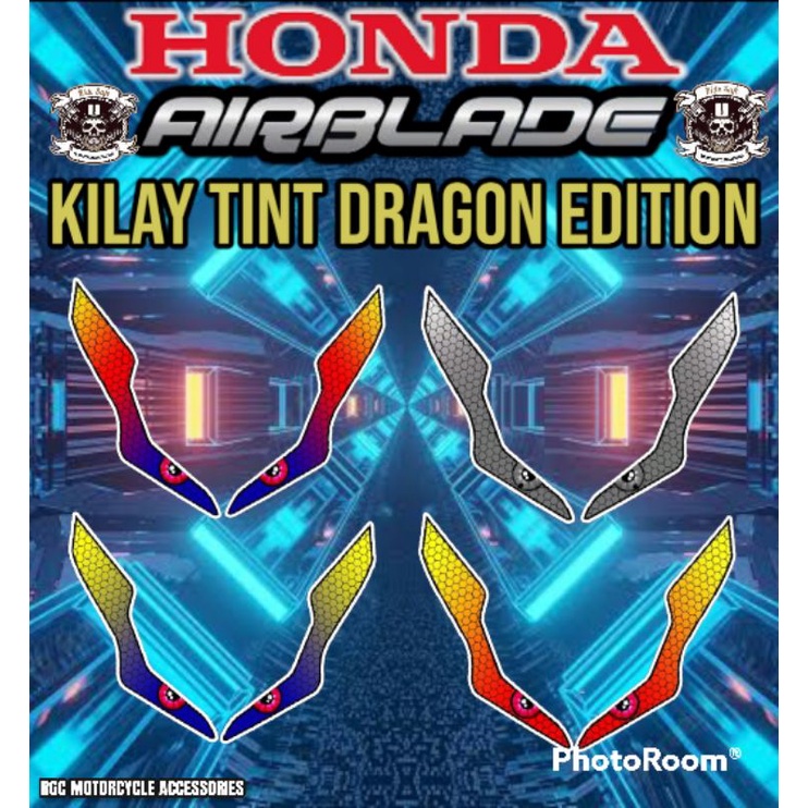 Honda Airblade 150 Dragon Edition Kilay Tint / honda Airblade 150 ...