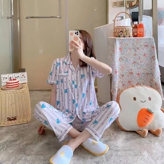 CB BT21 Series Korean Terno Cotton Shortsleeves and Pajama Set