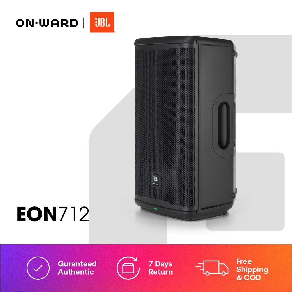 JBL EON712 12inch Powered Public Address Speaker with Bluetooth
