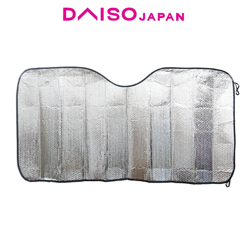 Daiso Front Car Aluminum Windshield Sunshade 130cm Shopee Philippines