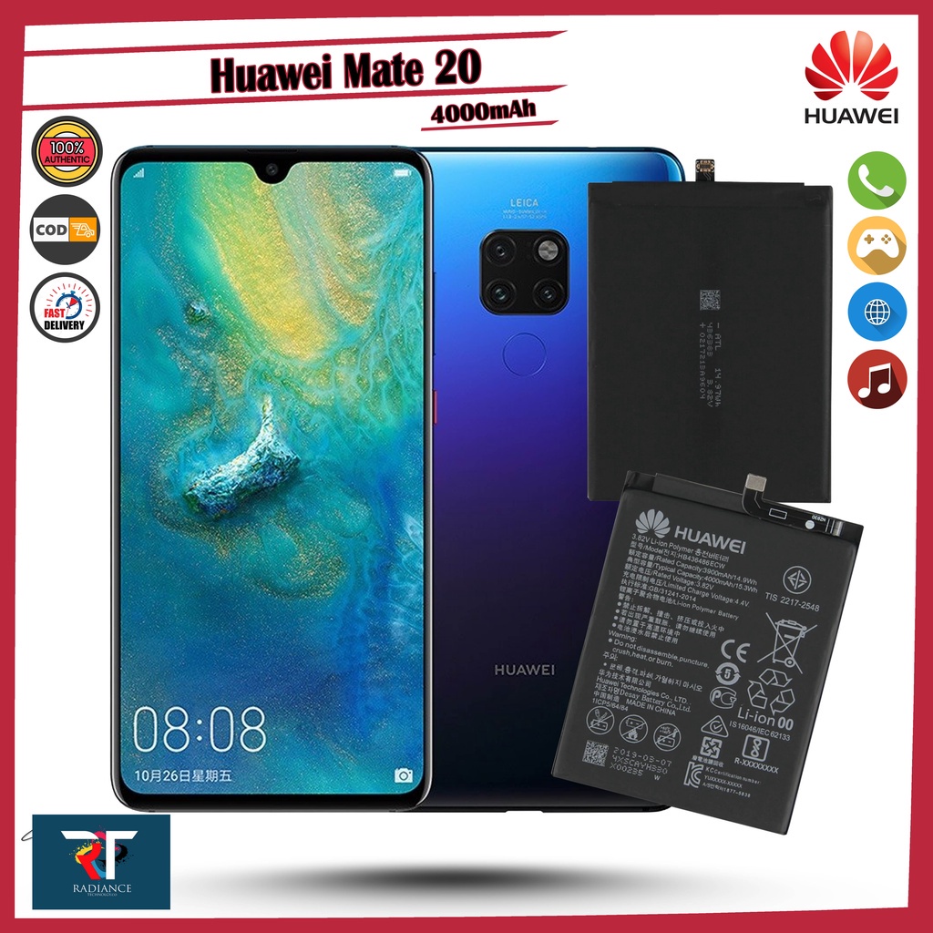 ☒Huawei Mate 20 Battery Hma-L29, Hma-L09, Hma-Lx9, Hma-Al00, Hma-Tl00 ...