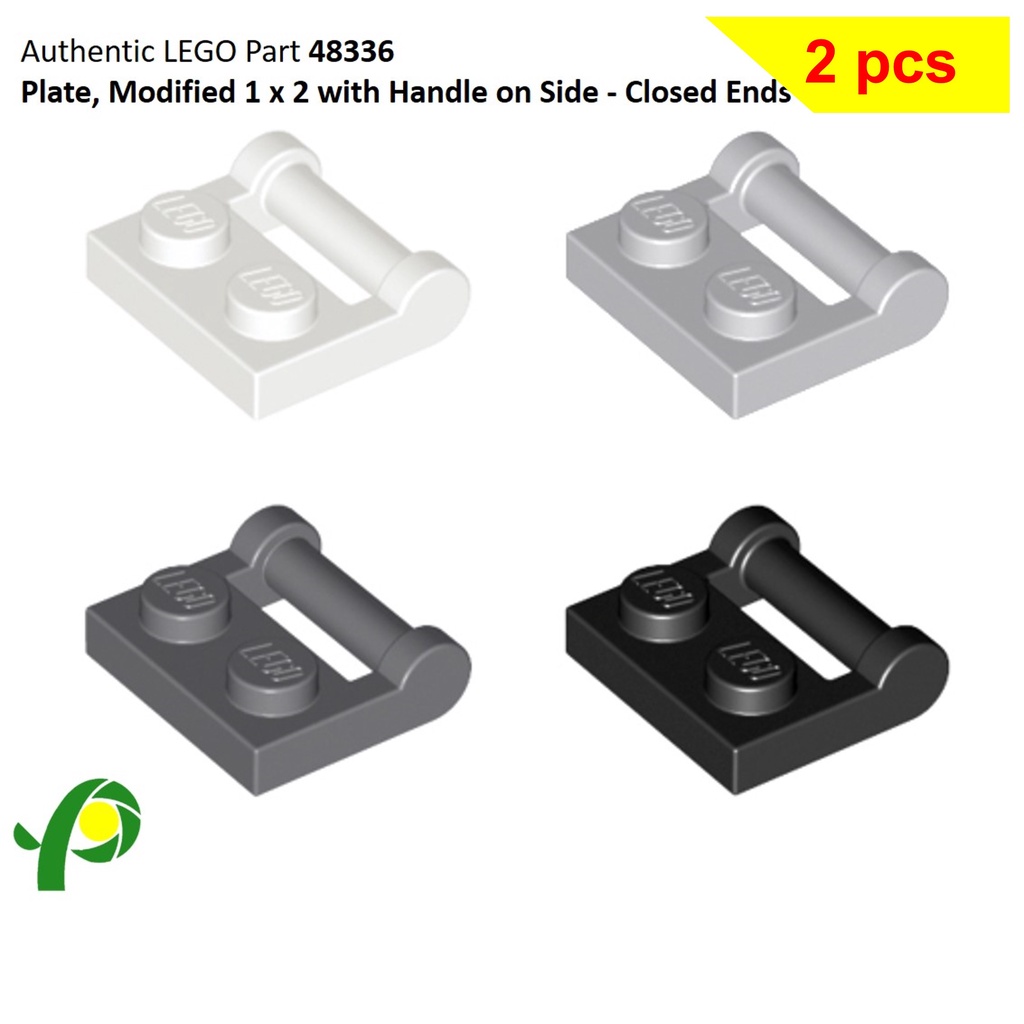 LEGO Parts 48336 Plate Modified 1x2 with Bar Handle on Side - Closed ...