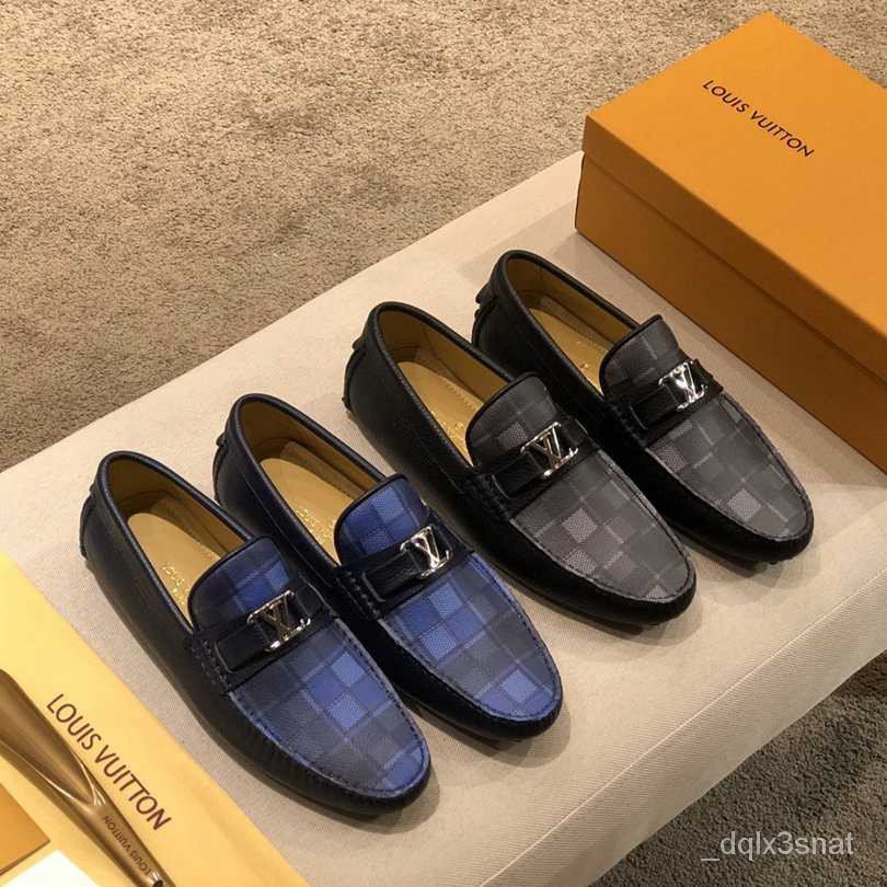 ins】Original Louis Vuitton classic men business leather shoes