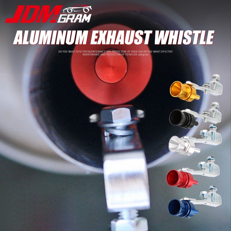 Escapes Deportivos Para Carros Anvazise Car Turbo Sound Whistle Exhaust Pipe Tailpipe Fake Blow-off Valve Simulator Red M Turbo Whistle For Exhaust Pipe