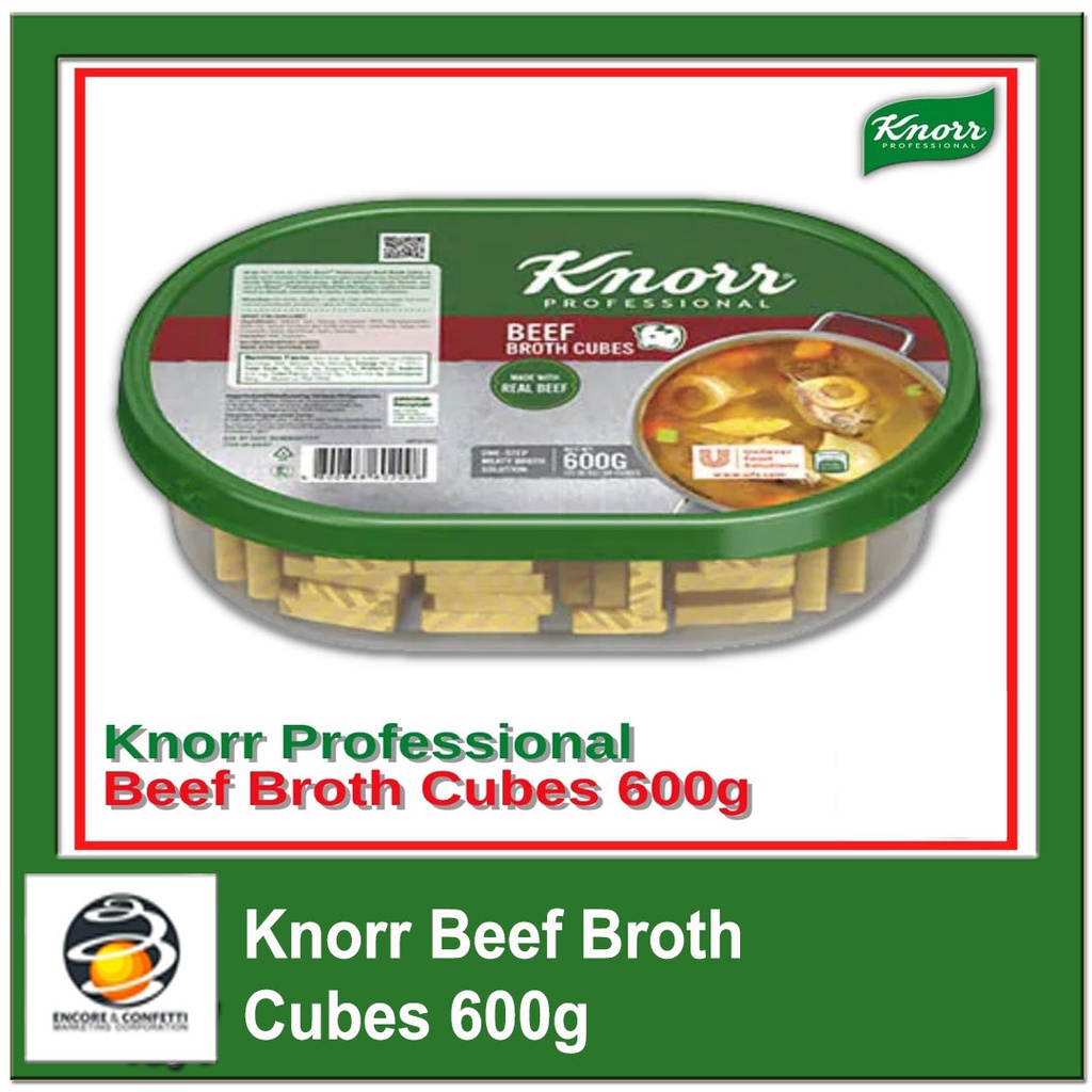 Knorr Beef Broth Cubes 600g Shopee Philippines