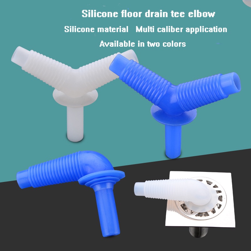 Silica Gel Washing Machine Floor Drain Joint Anti Overflow
