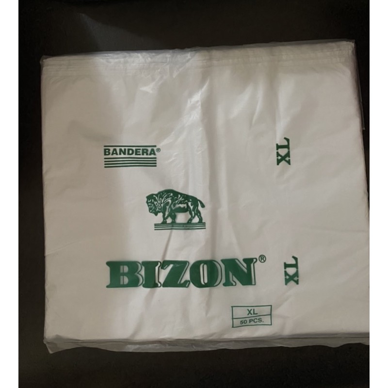 Sando White Plastic Bag XL x 50 Pcs - Level Five