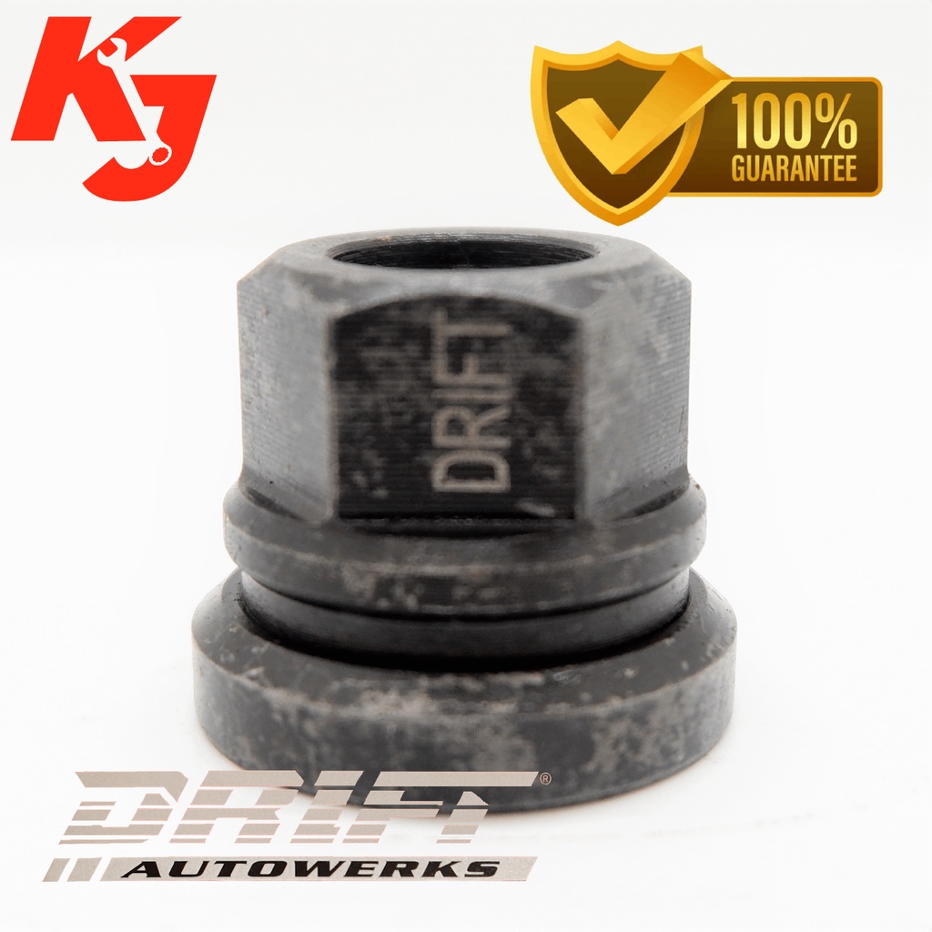 Drift Lug Nut Mag Wheel Nuts for Ford Explorer, 4x4 w/o Washer (Black