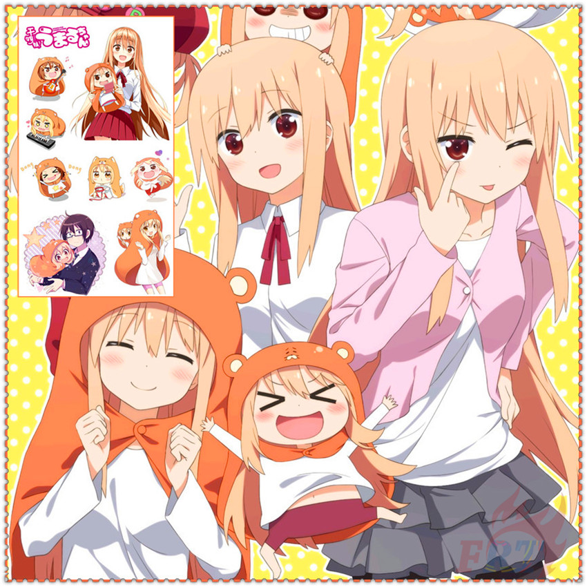 Himouto! Umaru-chan Series 01 - Anime Mini Temporary Tattoo Stickers ...