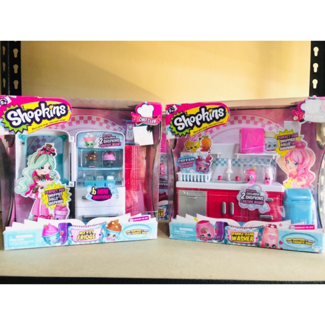 NEW Shopkins Chef Club Sparkle Clean Washer With 2 Exclusive Shopkins