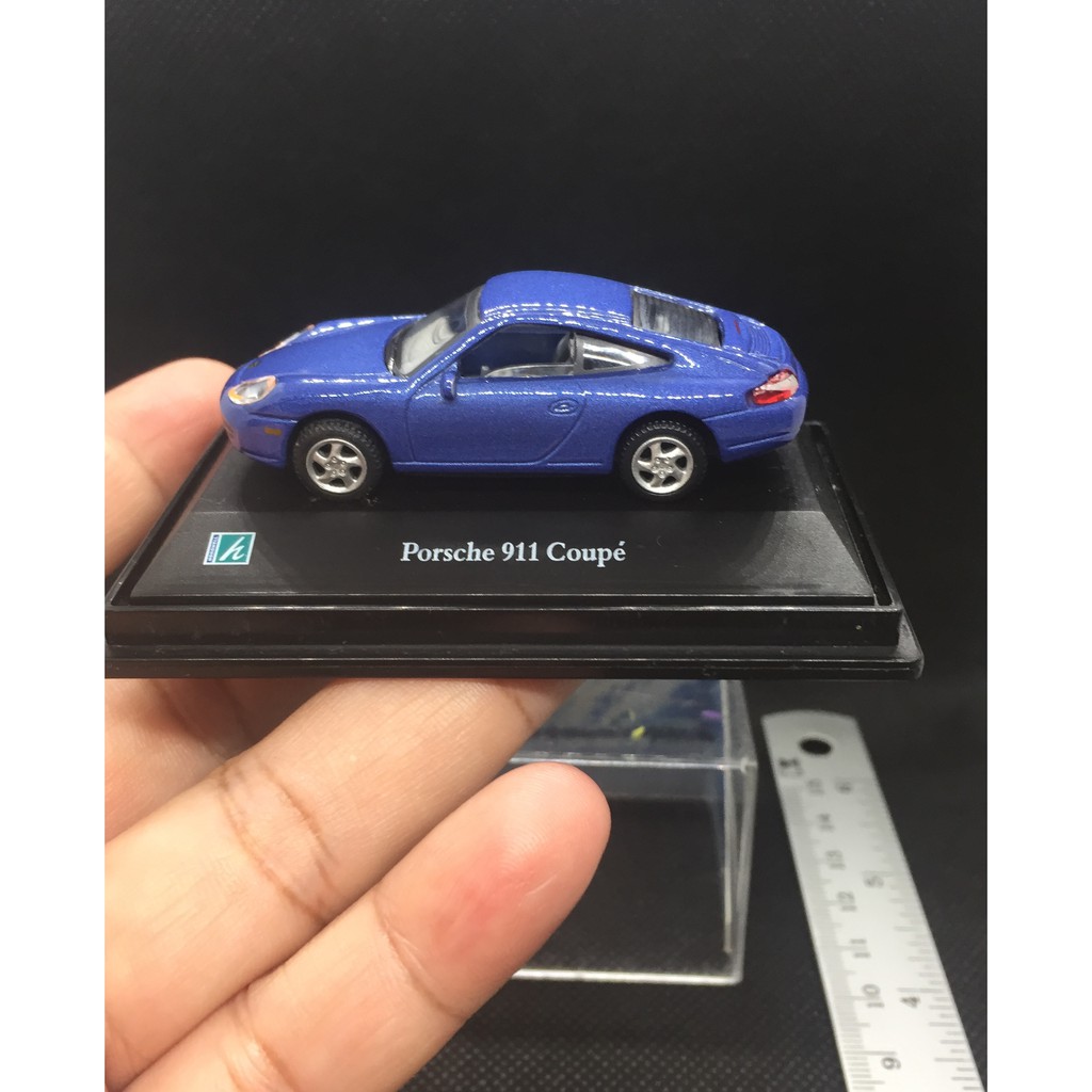 Toy Car Small Collectible 2 Inch Porsche 911 Coupe Cararama 1:72 Model ...