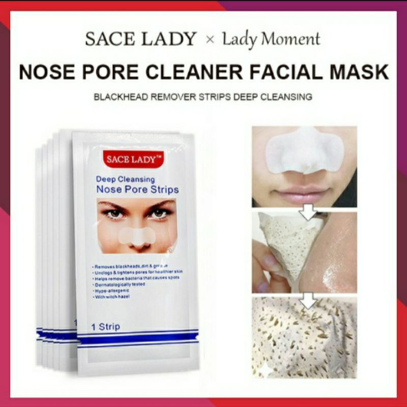 NOSE PORE STRIPS ORGINAL sace lady Shopee Philippines