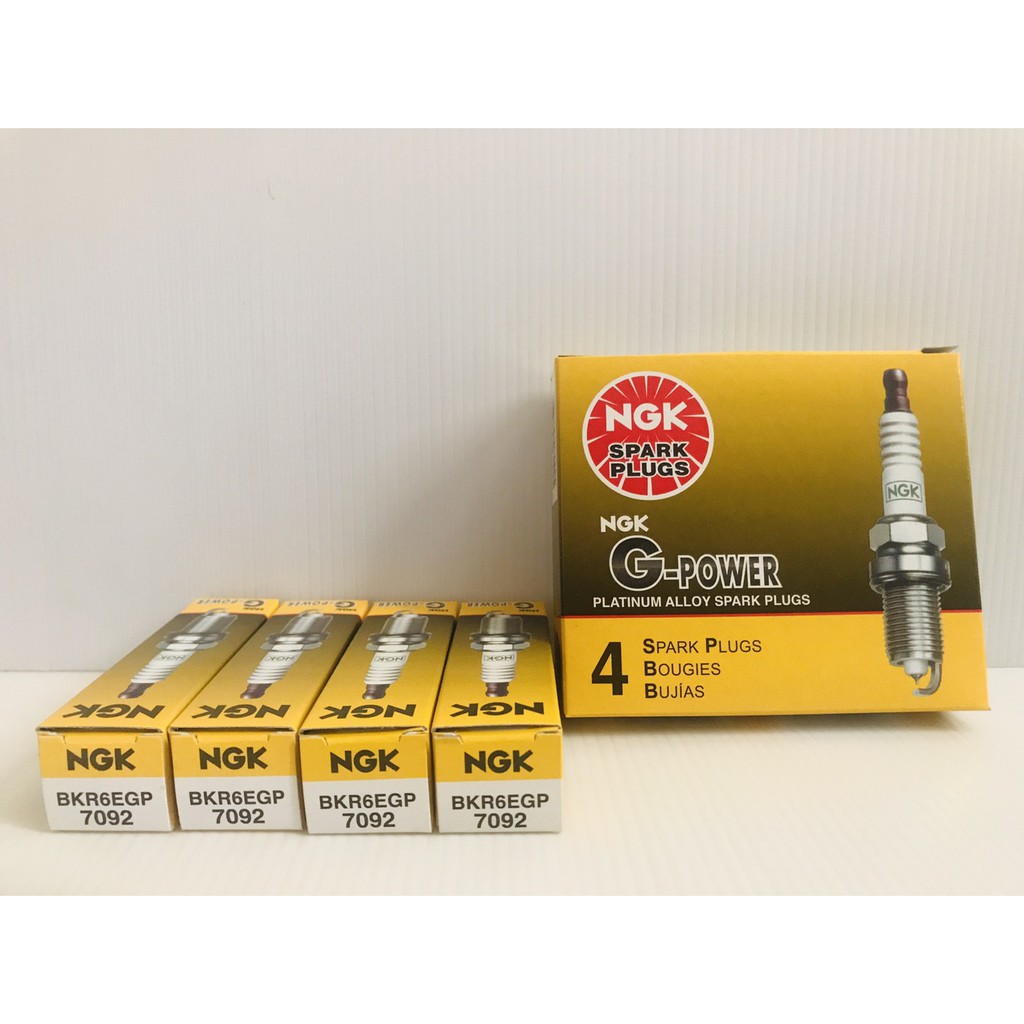 Original NGK Spark Plug!! BKR6EGP 7092 G-Power Needle | Shopee Philippines