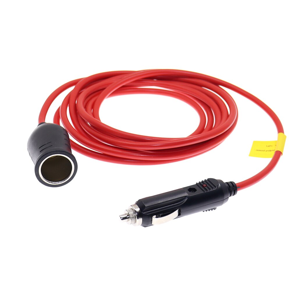 Car Cigarette Lighter 12v 24v Power Plug Socket Extension Cable Adapter 10a Fused Car Cigarette 8426