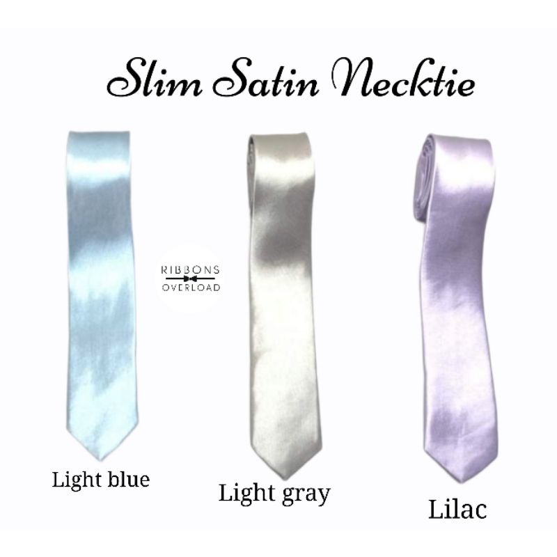 slim neck tie