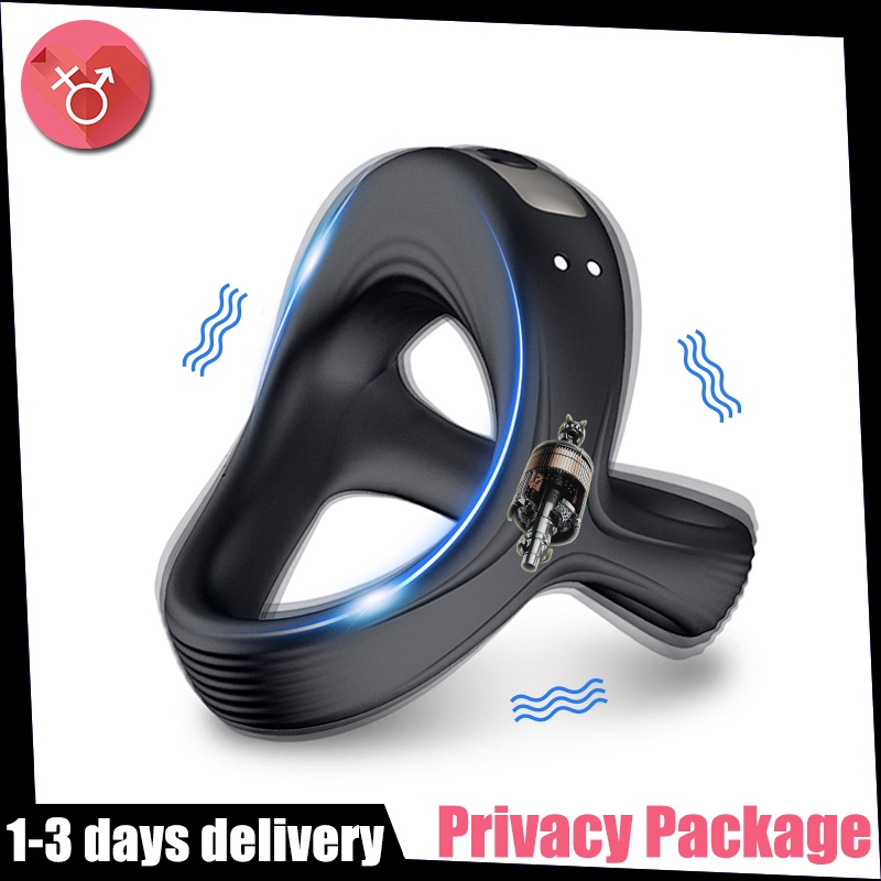 Vibrating Cock Ring Vibrator Delay Penis Ring Delayed Ejaculation Ring ...