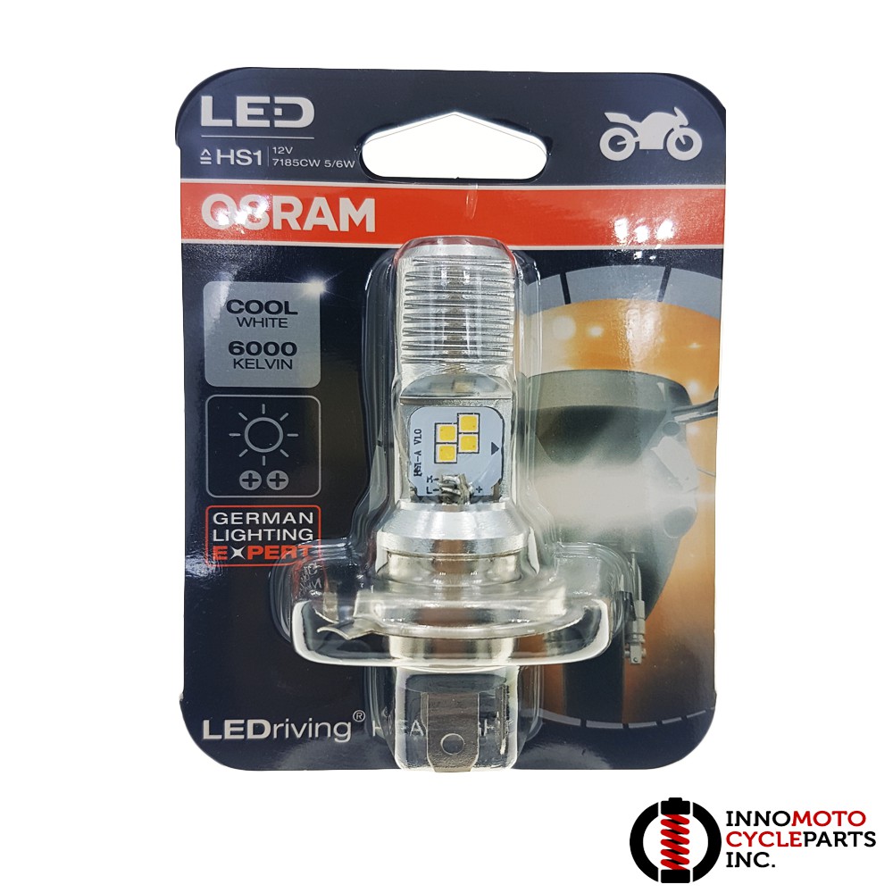 Osram LED Motorcycle Bulb H4/HS1 Shopee Philippines