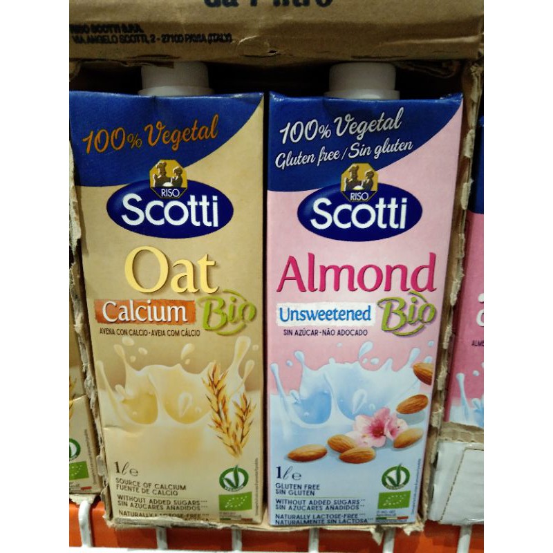 Scotti Almond /Oat Calcium Milk 1 L Shopee Philippines