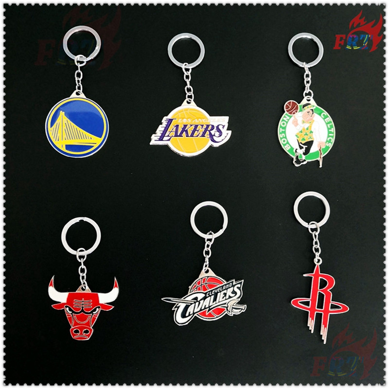 NBA Basketball Team Logo Keychains 1Pc Metal Pendants Keyrings Jewelry Accessories Gifts 6 Styles Shopee Philippines