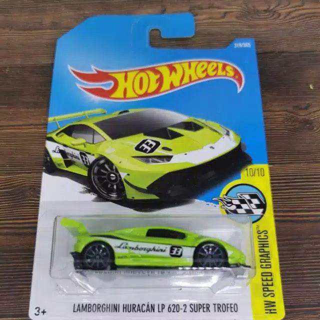 Hot Wheels Lamborghini Huracan Lp 620 2 Super Trofeo Orange Green Yellow Fs 2018 Hotwheels Lambo