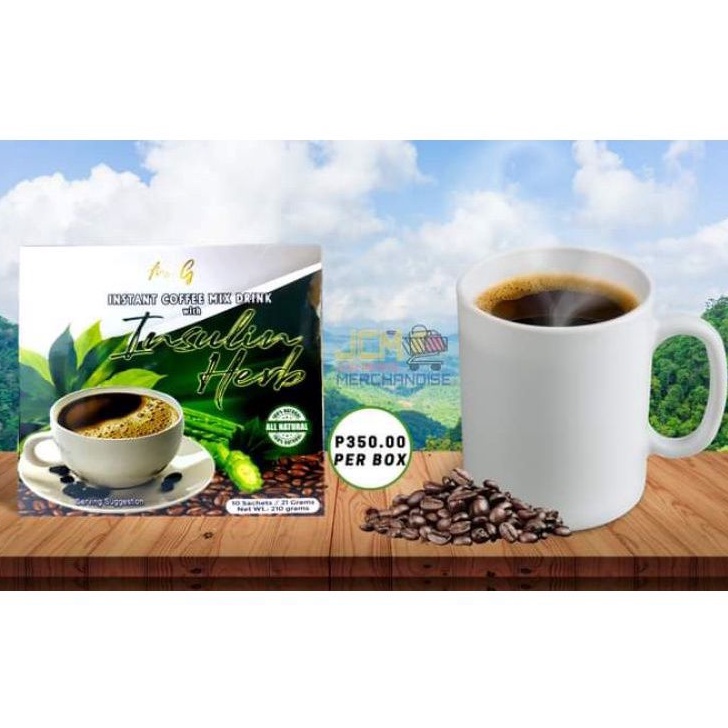 COFFEE MIX DRINK Ms.g Insulin Herb for Diabetic Shopee Philippines