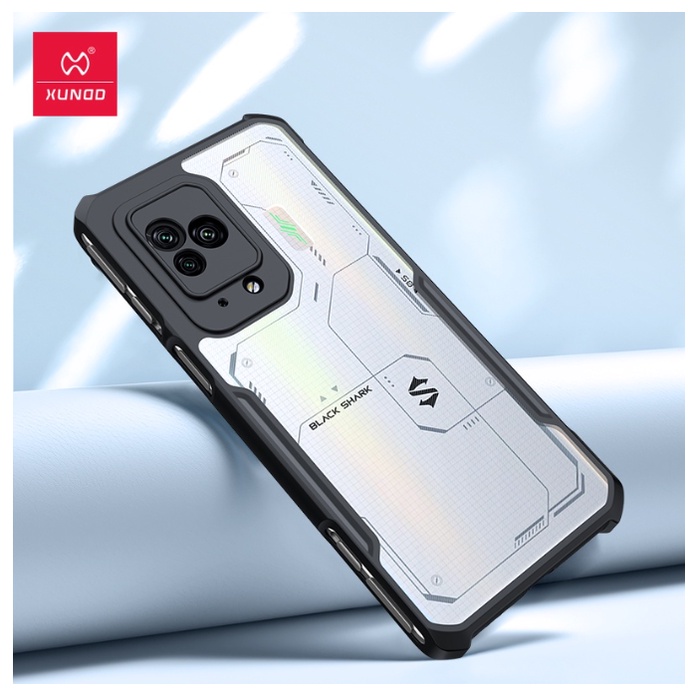 2 Pezzi Vetro Temperato Protettivo Per Xiaomi Black Shark 5 Pro / 5RS – Copertura Intera, Nero - Foto 4