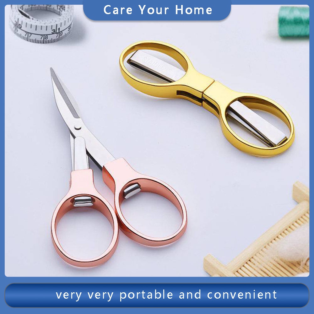 Embroidery Needlework Scissors Sewing Folding Scissors Tailor Scissors