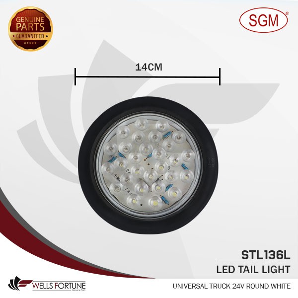 SGM UNIVERSAL LED TAIL LIGHT WHITE (1PC) Shopee Philippines