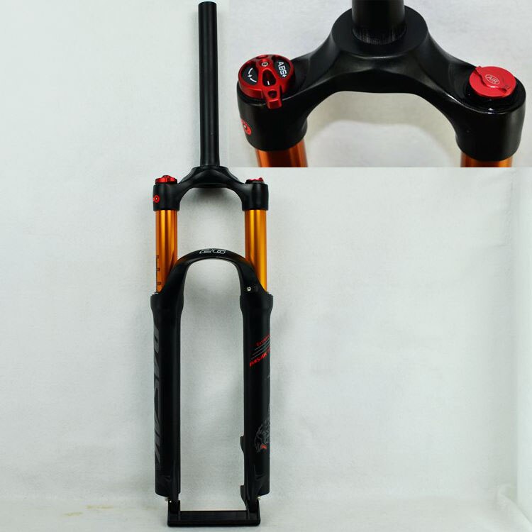 PASAK MTB Mountain Bike Air Fork 26 27.5 29inch ER 1 1 8 Suspension Forks Gas Resilience Oil Damping Line Lock Disc Brake Shopee Philippines