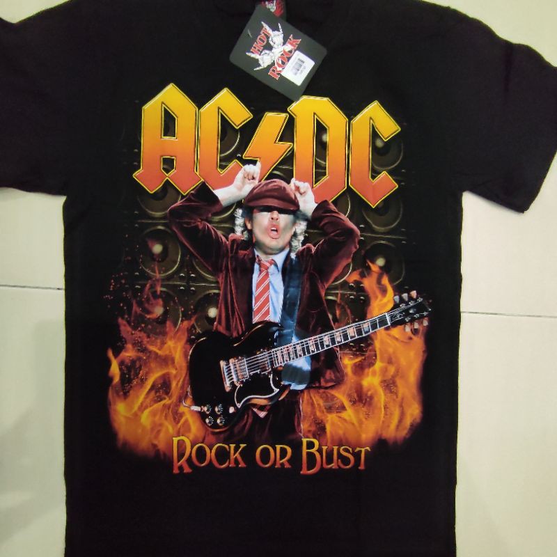 ACDC 01 Hot Rock TShirt T SHIRT Short sleeve Shopee Philippines