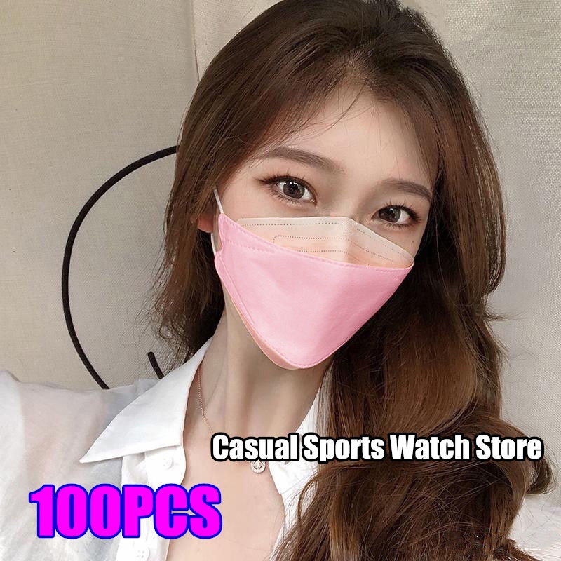 100pcs KF94 Mask 100pcs For Adults 4ply KF94 100 Pcs Mask KF94 Face