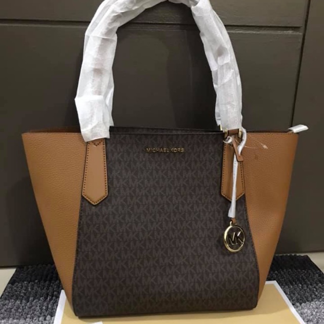 Michael kors kimberly lg clearance bonded tote