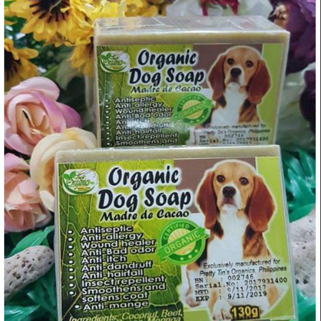 Organic dog cheap soap