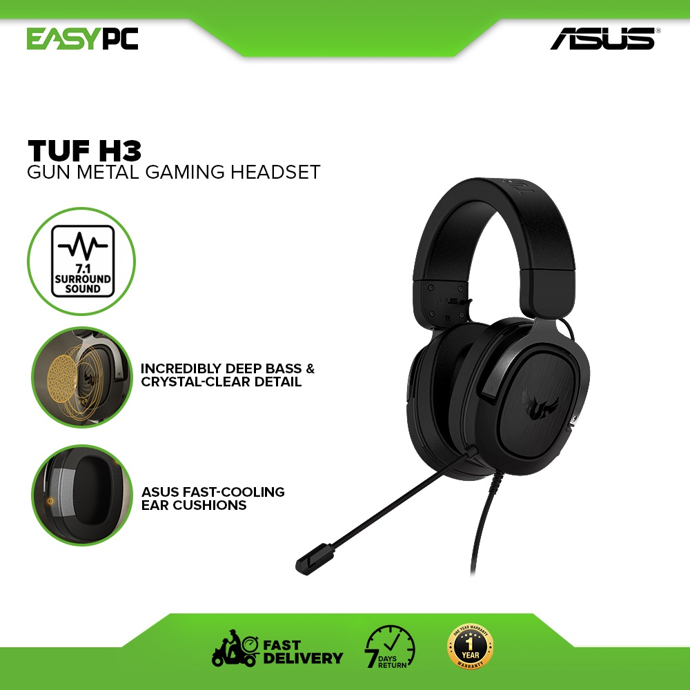 Asus tuf discount gaming h3 gun