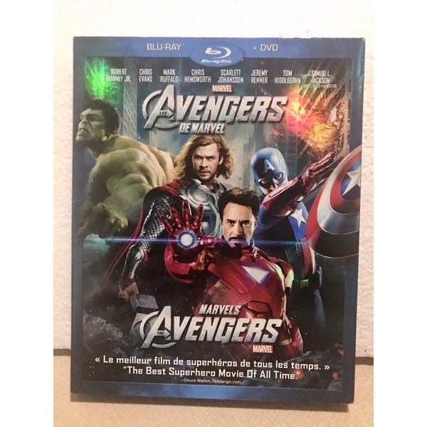 THE AVENGERS Blu-Ray+DVD (Slipcover) | Shopee Philippines