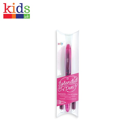 Ooly Splendid Fountain Pen Pink 132-073 - Kids Ink | Shopee Philippines