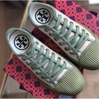 ins【Ｈot sale！！】Tory Burch Lady's buddy genuine multicolor stupid shoes  canvas shoes sneakers | Shopee Philippines